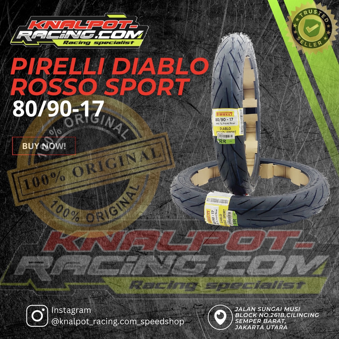 BAN PIRELLI DIABLO ROSSO SPORT 80/90-17